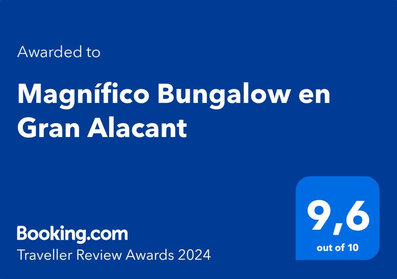 Magnifico Bungalow En Gran Alacant公寓 外观 照片